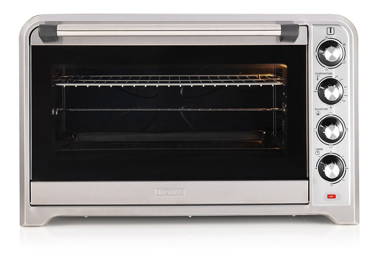 Horno De Mesa Eléctrico Thomas Th-80i 77l Acero Inoxidable