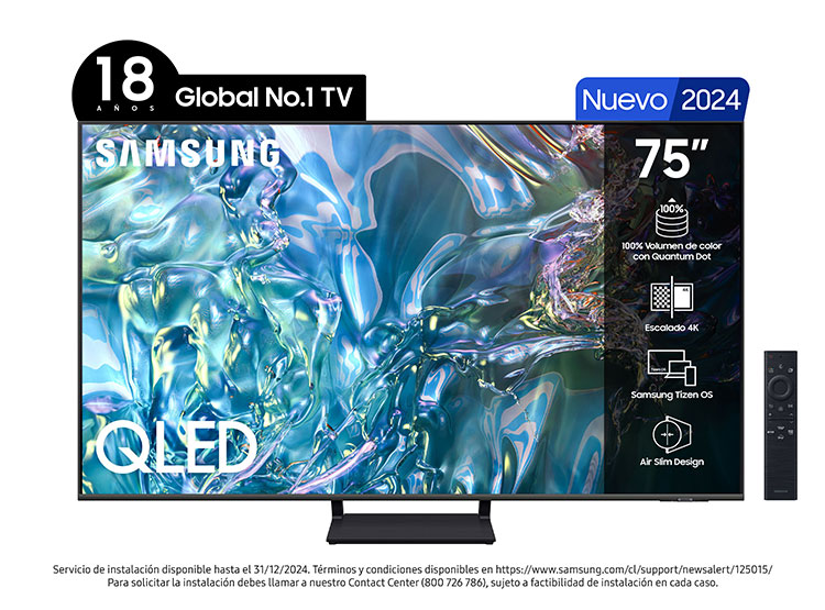 Smart TV Samsung QLED 75" Q65D Series