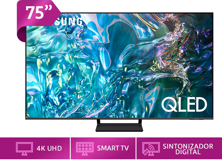 Smart TV Samsung QLED 75" Q65D Series