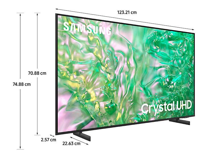 Smart TV Samsung UHD 55" DU8000 Series - Open Box