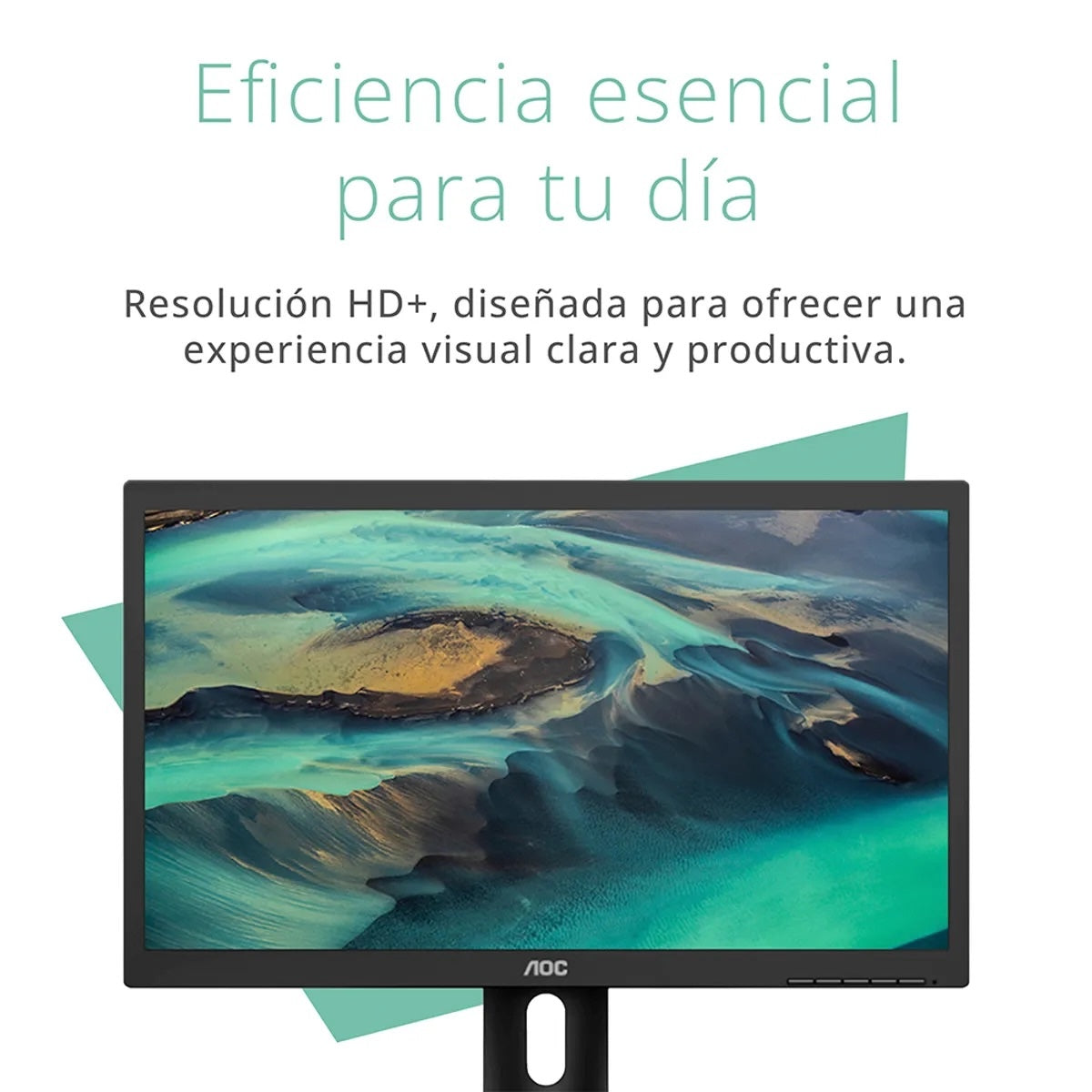 Monitor AOC 20E1H 19.5" HD+ HDMI VGA 5ms