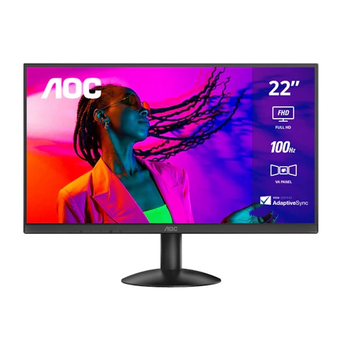 Monitor AOC 22B30HM2 21.5" Full HD 100Hz VA