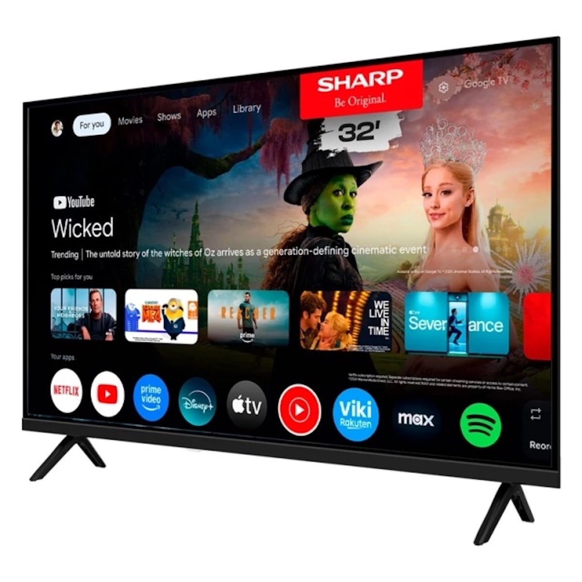 Smart TV Sharp 2T-C32HF2265L 32" HD Google TV