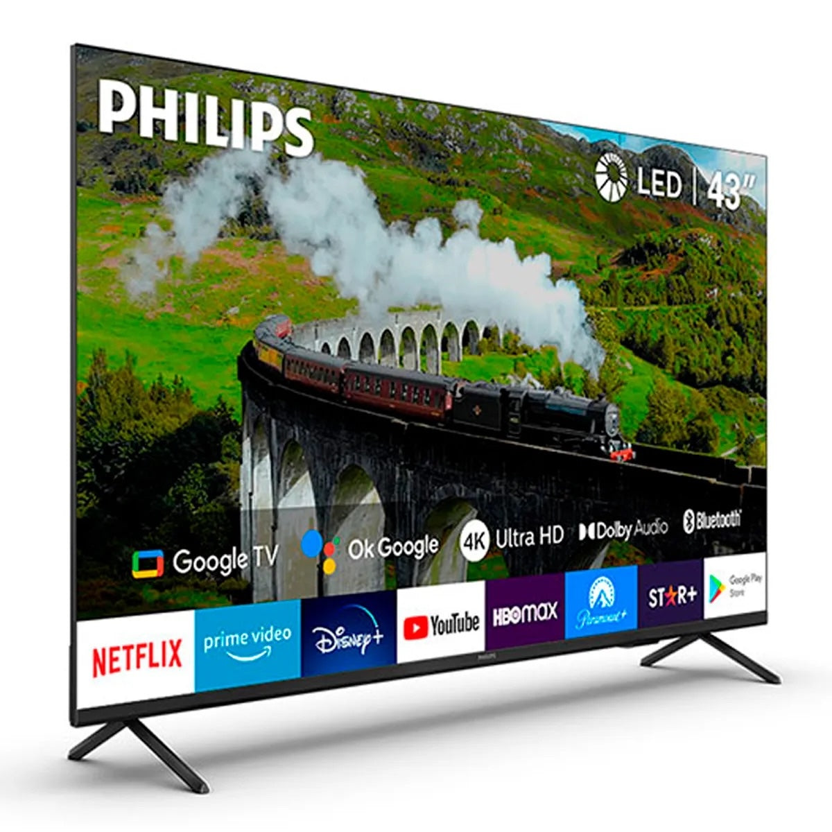 Smart Tv Philips Led Uhd 4k 43" 43pud7408-43
