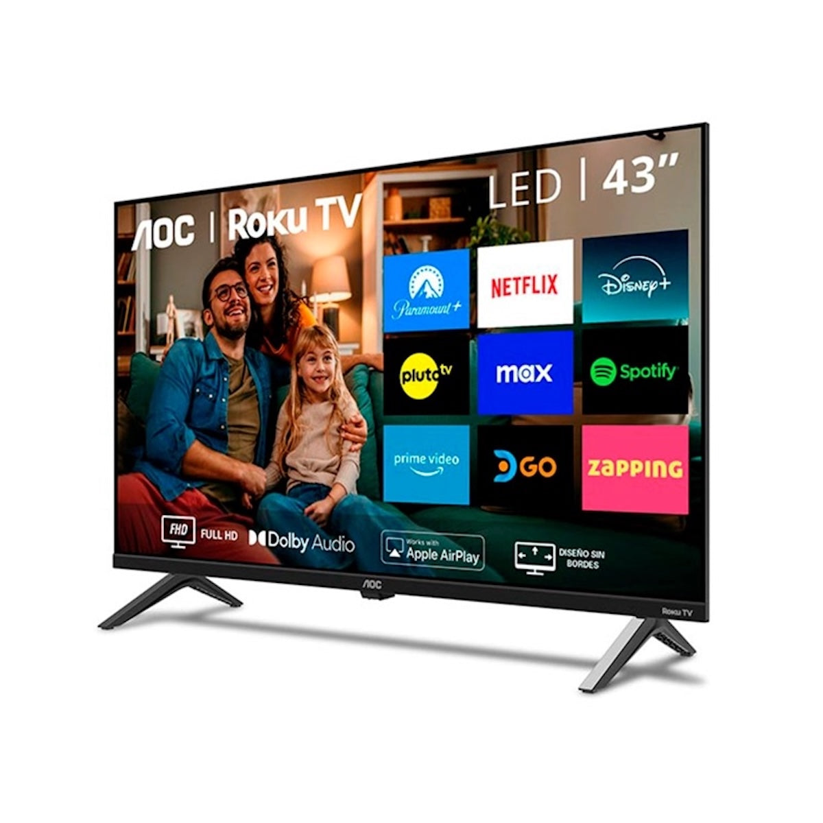 Smart Tv Aoc Led Fhd 43” 43s5045-44i