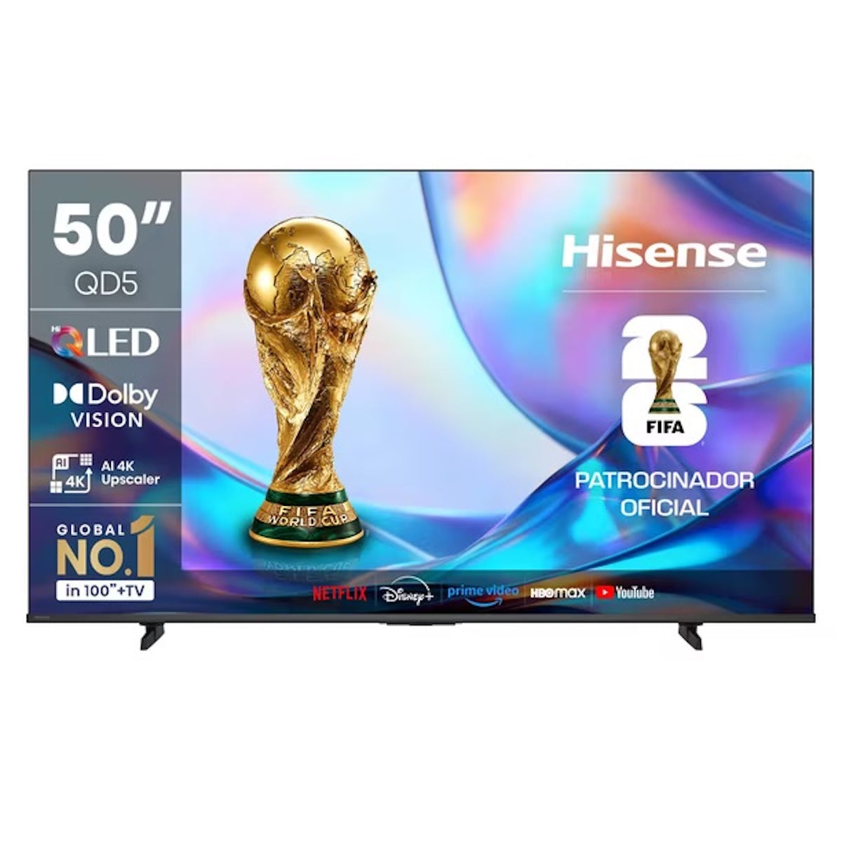 Televisor Hisense 50QD5SV 50" QLED 4K - Open Box