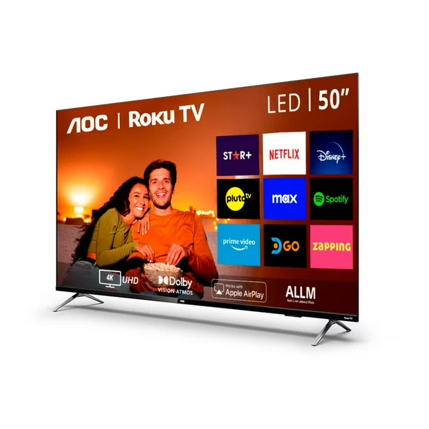 Smart Tv Aoc 50" Uhd 4k 50u6125-43i