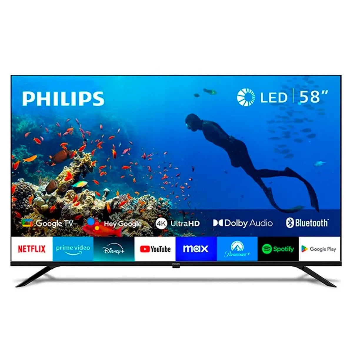Smart Tv Philips Led 4k Uhd 58" 58pud7019-43