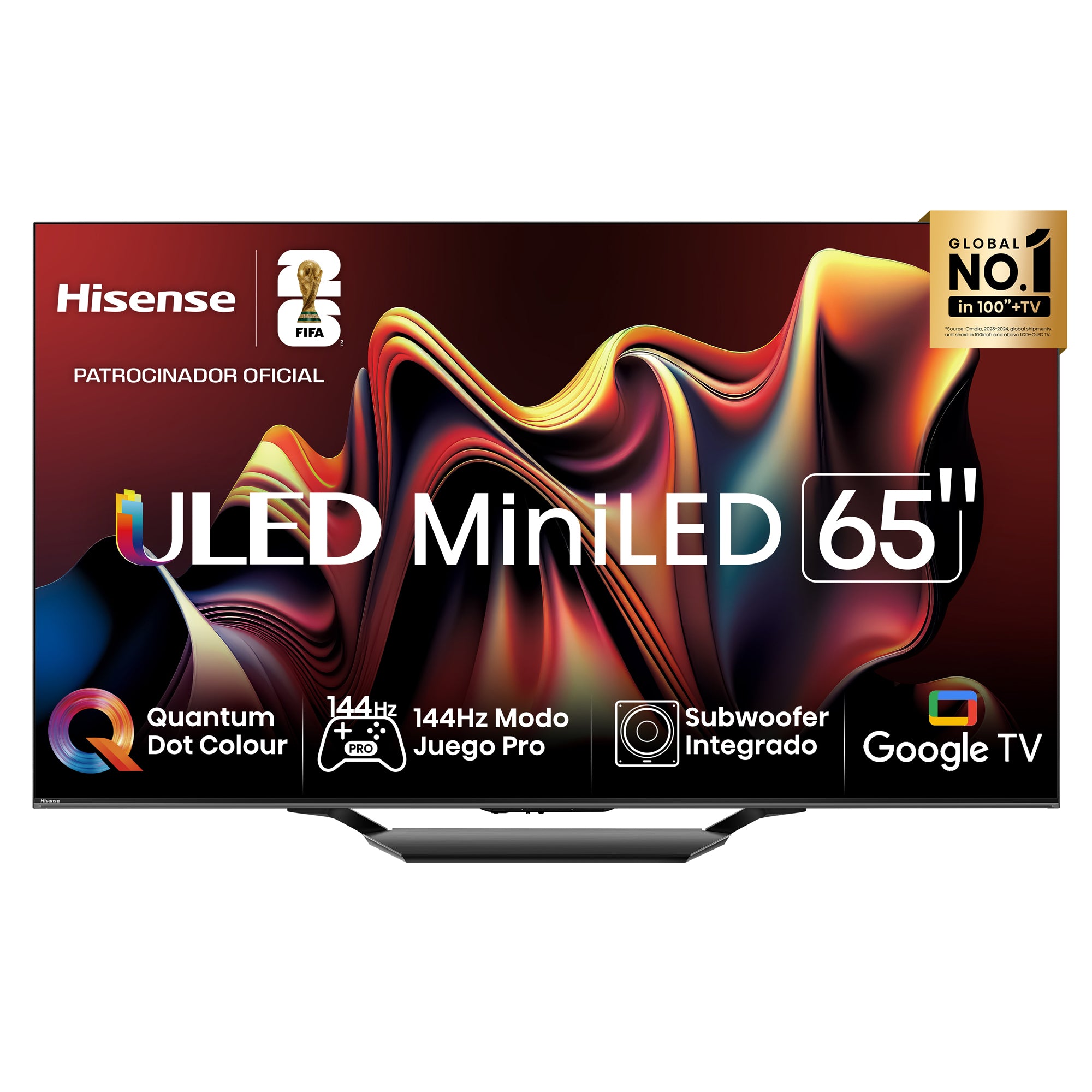 Televisor Hisense 65U7N 65" Mini-LED ULED 4K Google TV