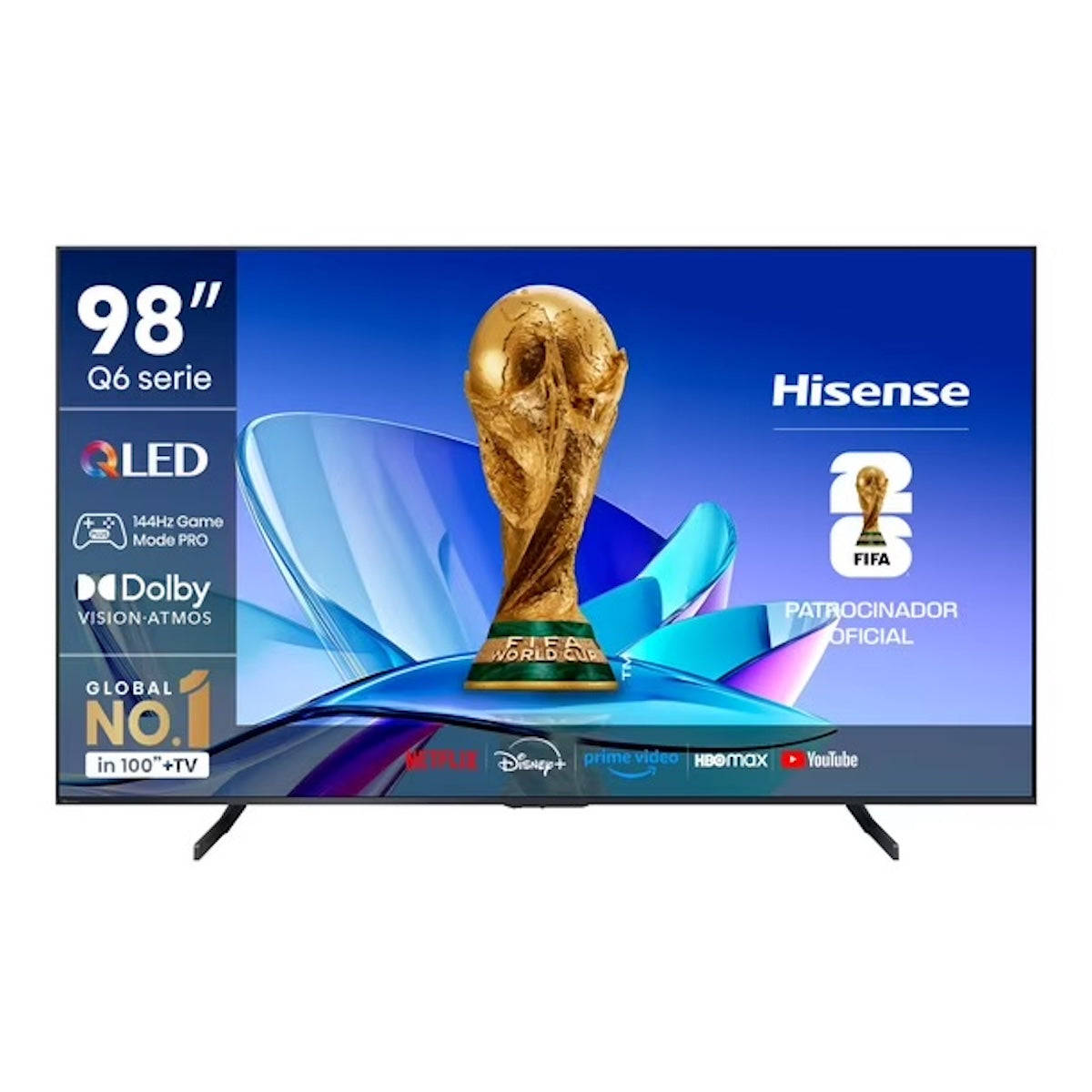Televisor Hisense 98Q6QG 98" QLED 4K 144Hz - Open Box