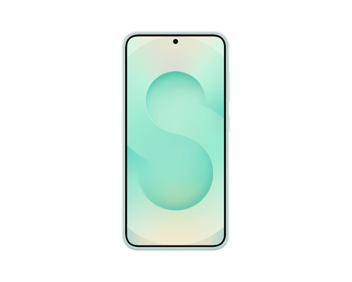 Funda Samsung de Silicona para Galaxy S25 Menta