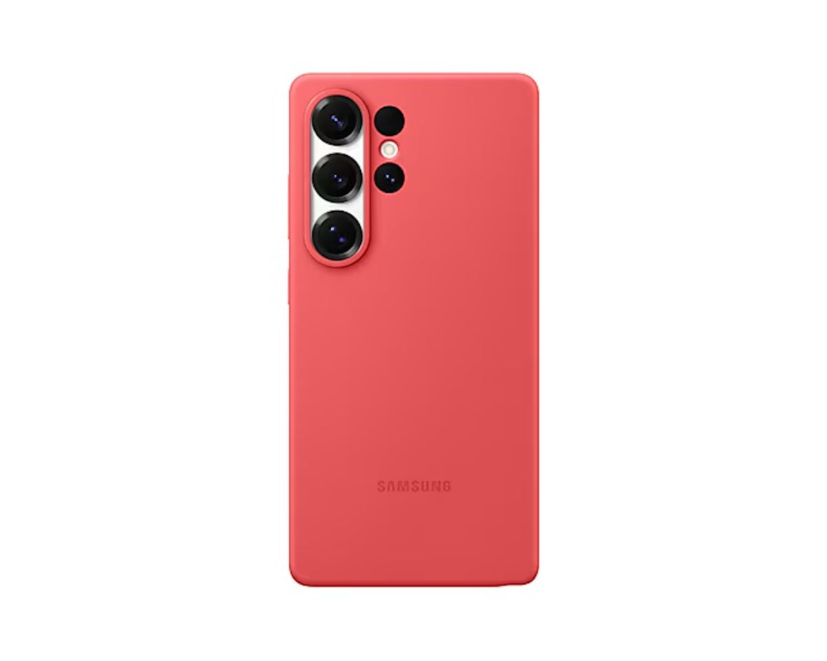 Carcasa Galaxy S25+ Silicone Rojo