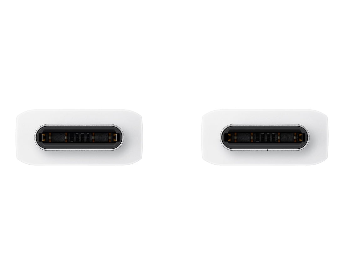 Cable Samsung USB-C a USB-C de 1.8 metros en color blanco - Open Box