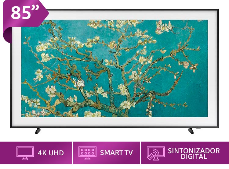 Smart TV Samsung The Frame 85" LS03B Series