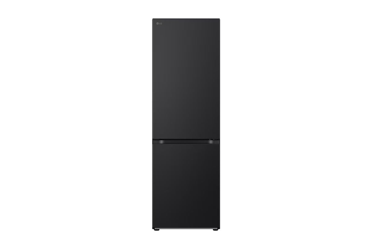 Refrigerador Bottom Freezer LG 344 L Negro Inverter No Frost