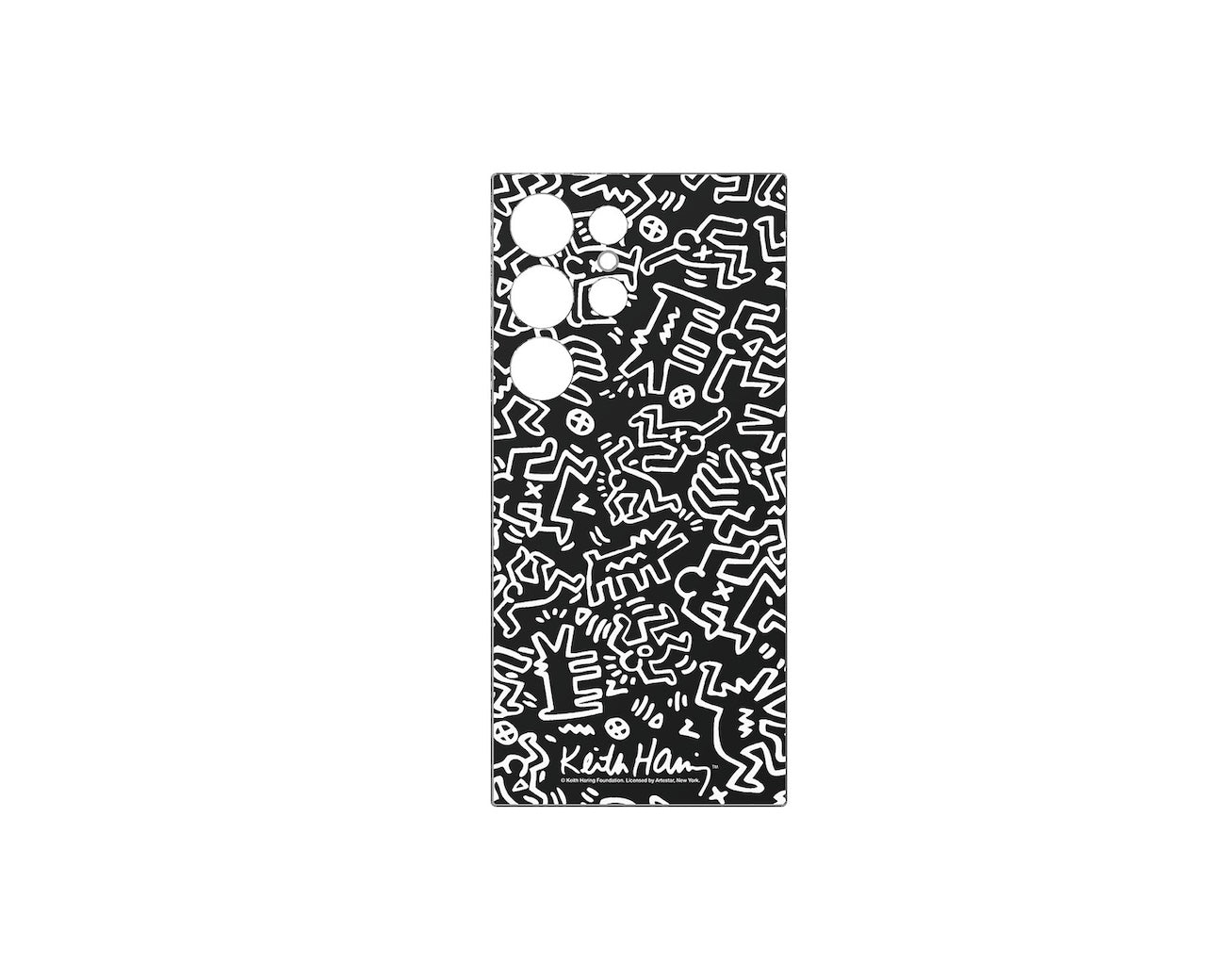 Tarjeta Flipsuit Samsung Galaxy S24 Ultra Keith Haring Negro