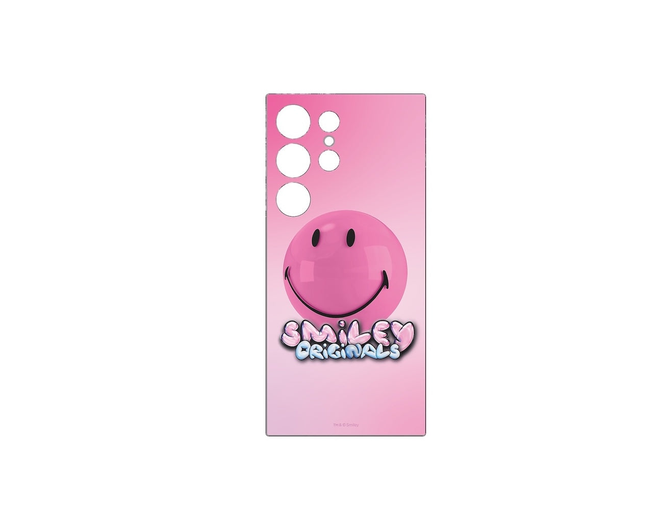 Tarjeta Flipsuit Samsung Galaxy S24 Ultra Smiley Rosa