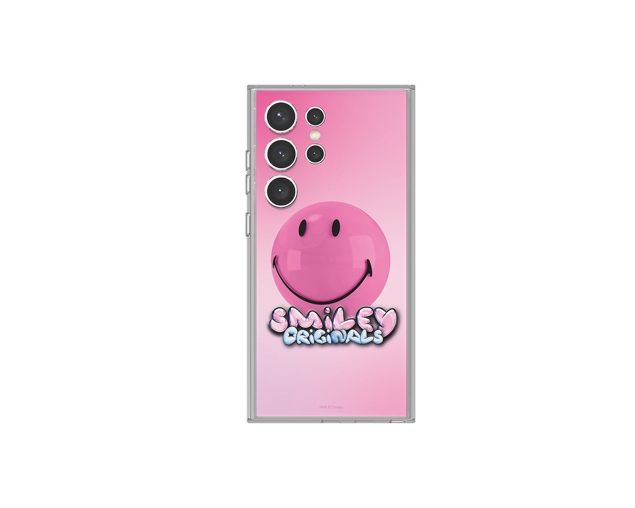 Tarjeta Flipsuit Samsung Galaxy S24 Ultra Smiley Rosa