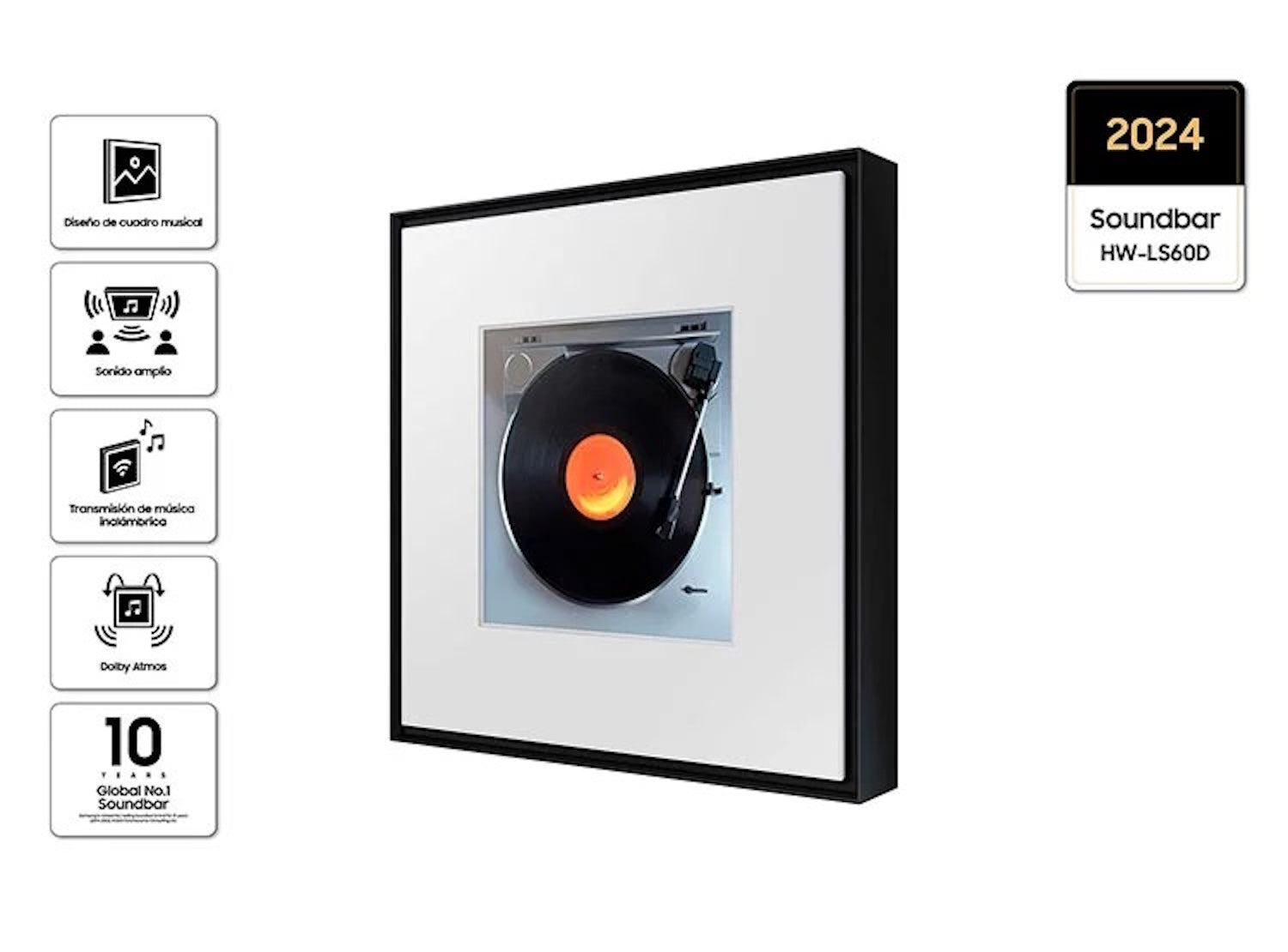 Soundbar Samsung Music Frame HW-LS60D