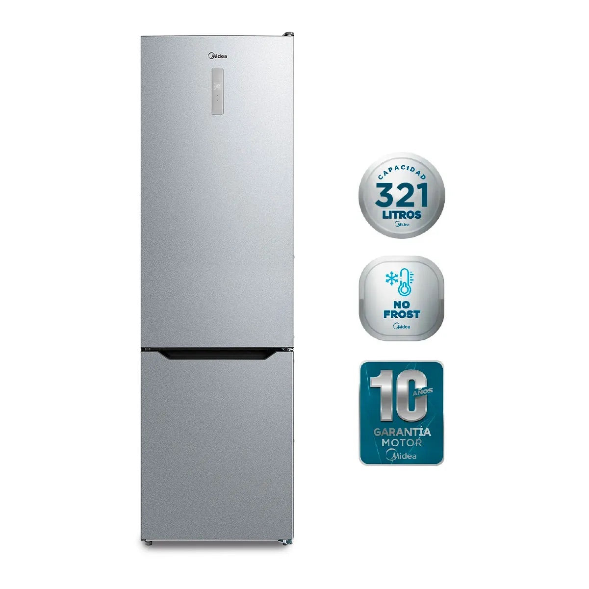 Refrigerador BTM No Frost Light Silver 321 lts - OpenBox