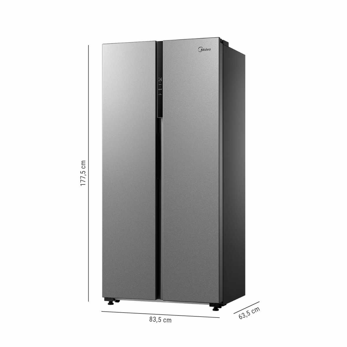 Refrigerador Side by Side 442 litros Midea - Open Box
