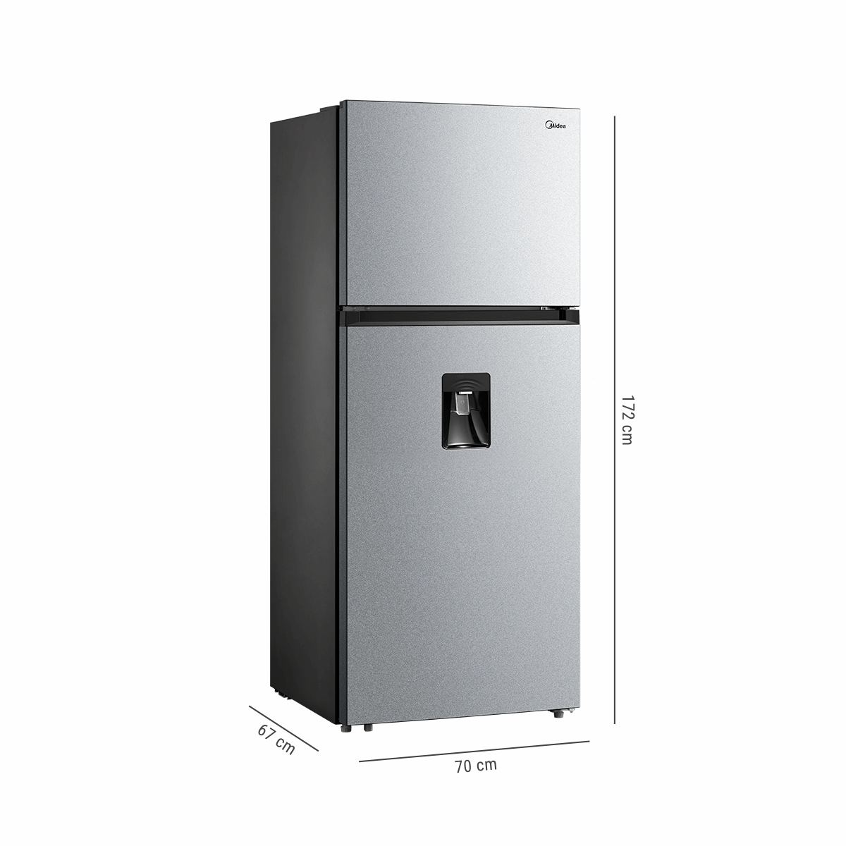 Refrigerador Top Freezer No Frost Light Silver 407 lts - Open Box