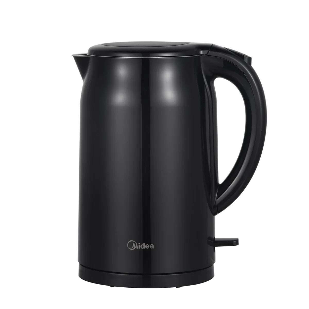 Hervidor Plástico Midea Doble Pared Negro 1,7lt Mk-17pbk