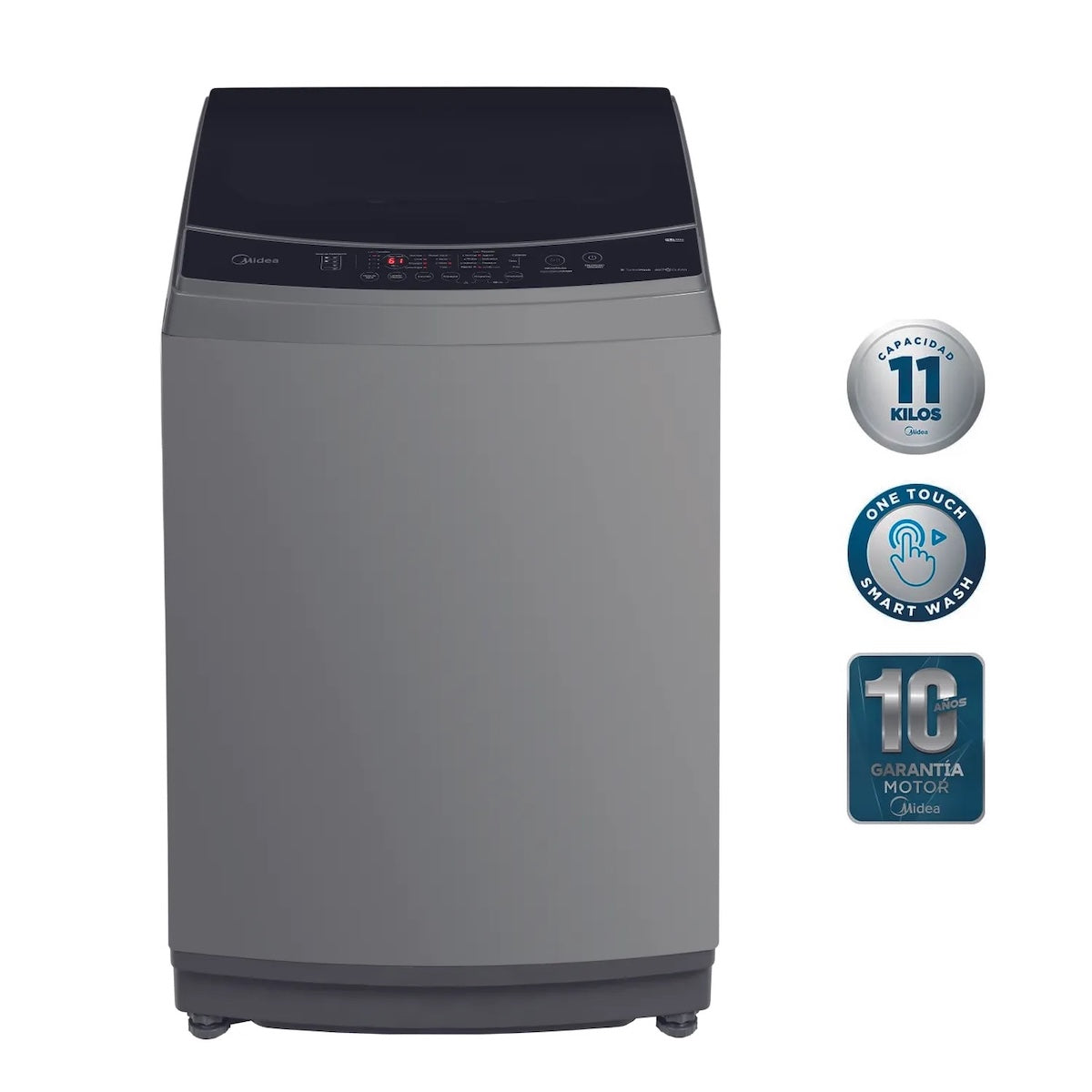 LAVADORA SUPERIOR GRIS 19 KILOS - OpenBox