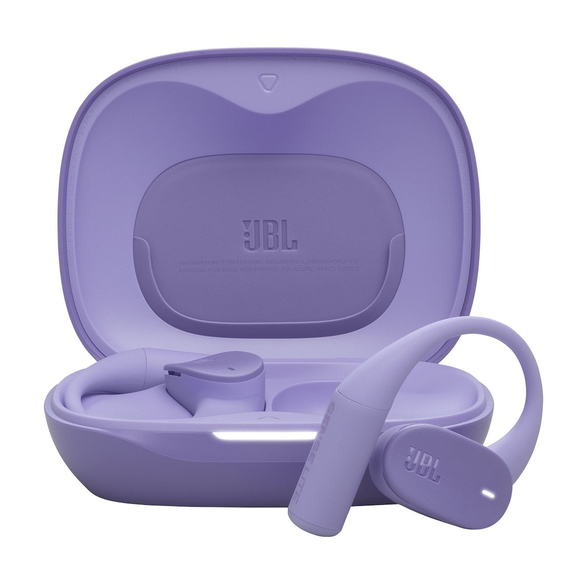 Audifonos Bluetooth Jbl Tws Sense Lite Open Ear Violeta - Caja Reciclada
