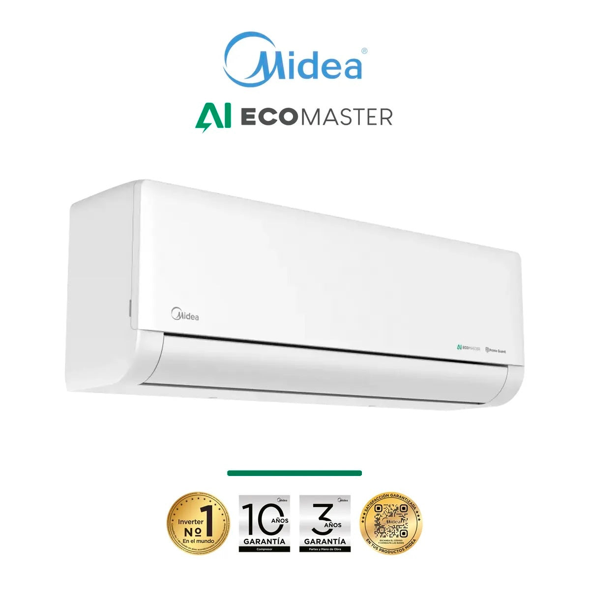 Aire Acondicionado Midea MOX130-09HDN1-B Xtreme 9.000 BTU