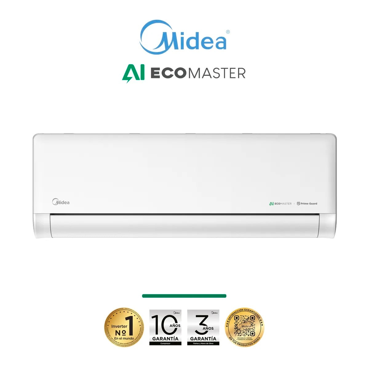 Aire Acondicionado Midea MOX130-09HDN1-B Xtreme 9.000 BTU