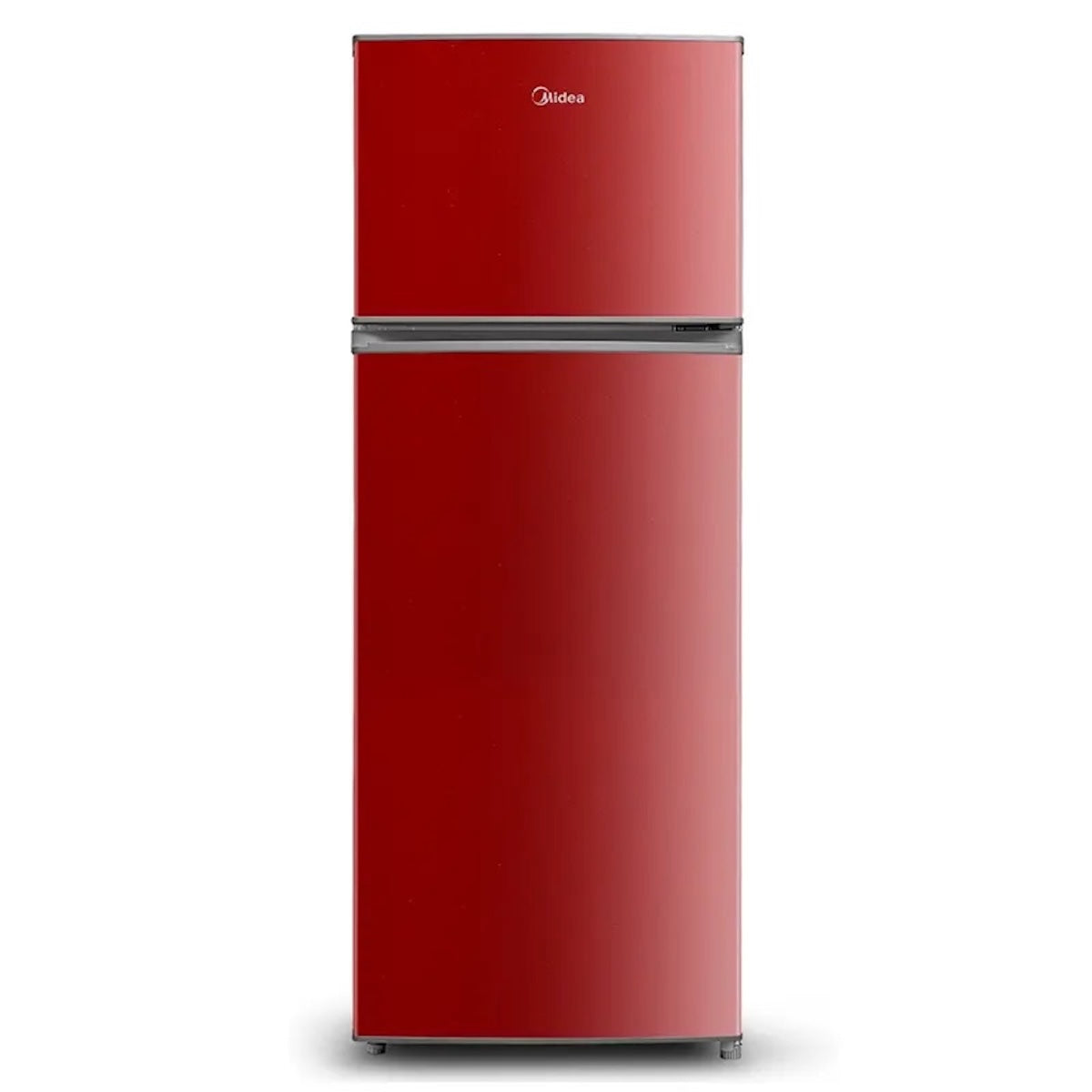 Refrigerador Top Mount Frío Directo 207 Litros Rojo - Open Box
