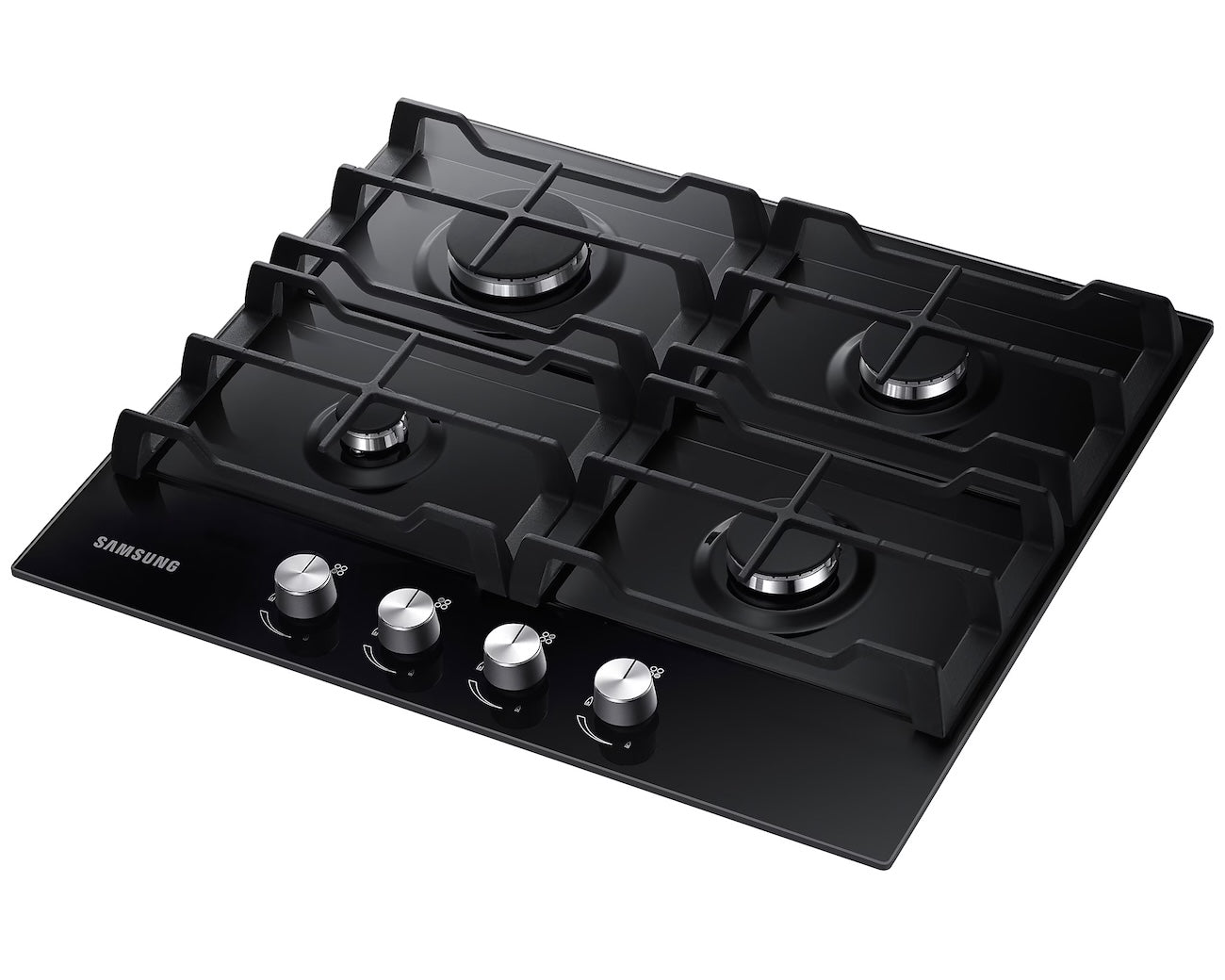 Encimera a Gas Samsung 4 quemadores Negra - Caja Reciclada