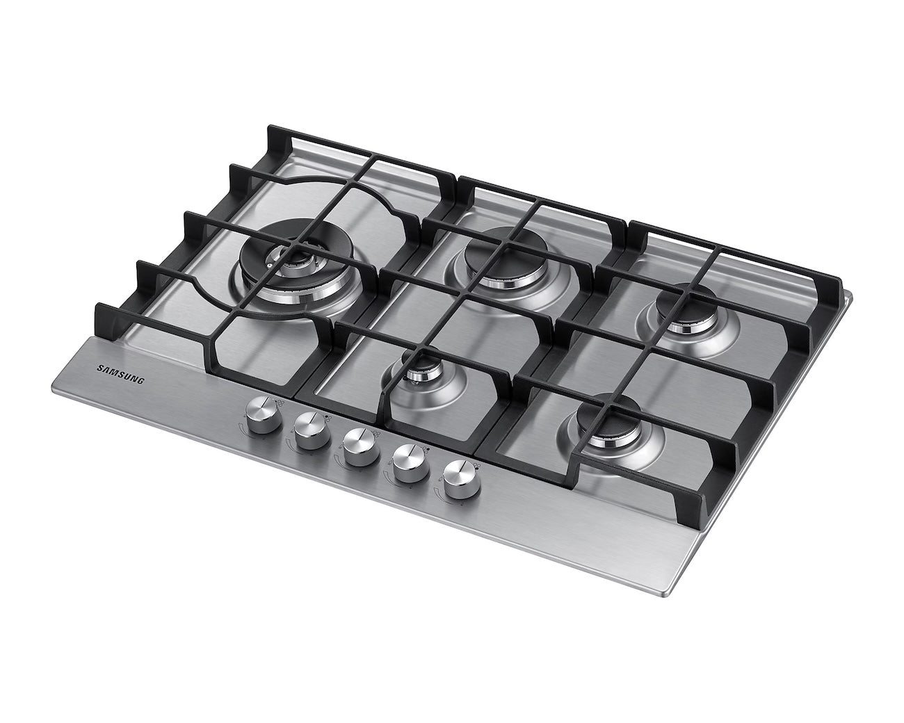 Encimera a Gas Samsung 5 quemadores Silver