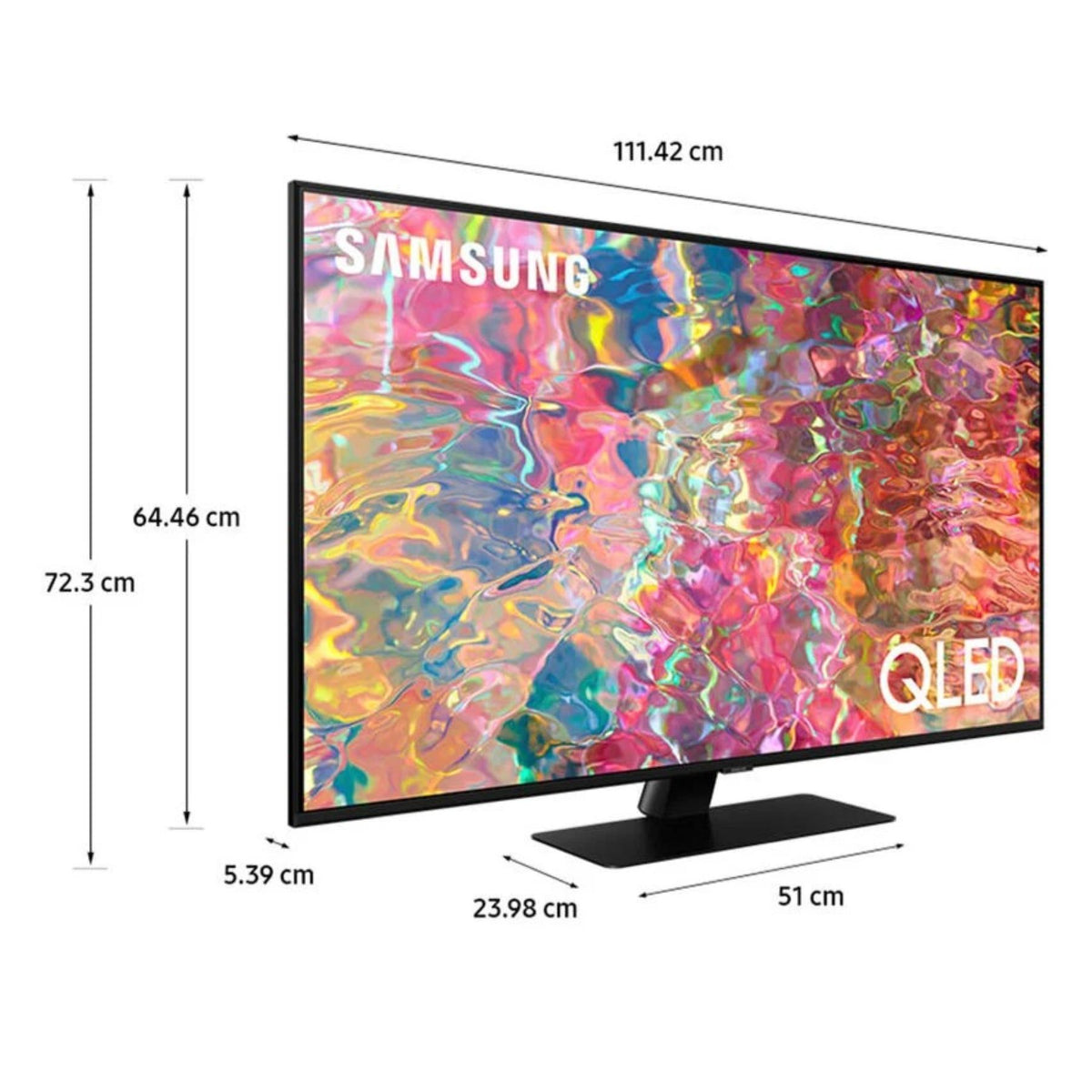 Televisor Qled 50" Samsung QN50Q80BAGXZS / Full HD - Open Box