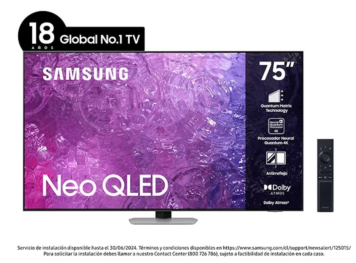 Smart Tv Samsung 75'' Neo Qled 4k Qn90c - Venta Outlet