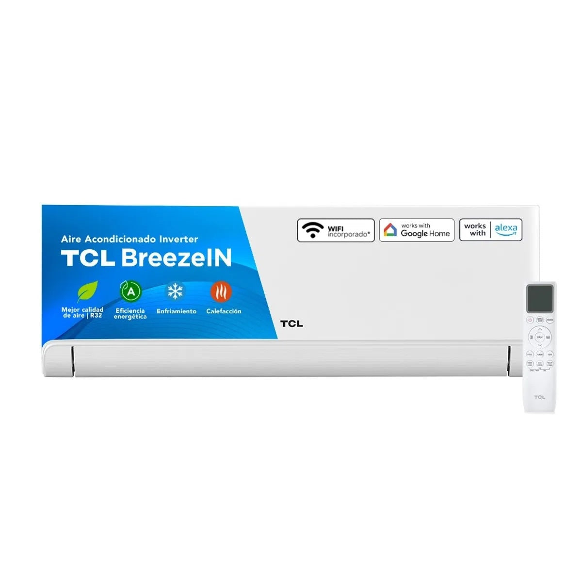 Aire Acondicionado Inverter TCL TAC-24CHSA 24.000 BTU Wi-Fi