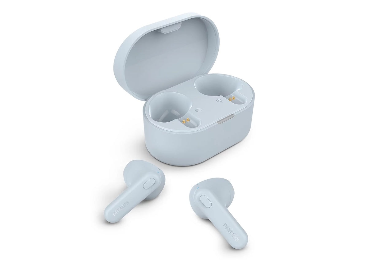 Audífonos Philips TAT1138WT True Wireless Bluetooth Azul