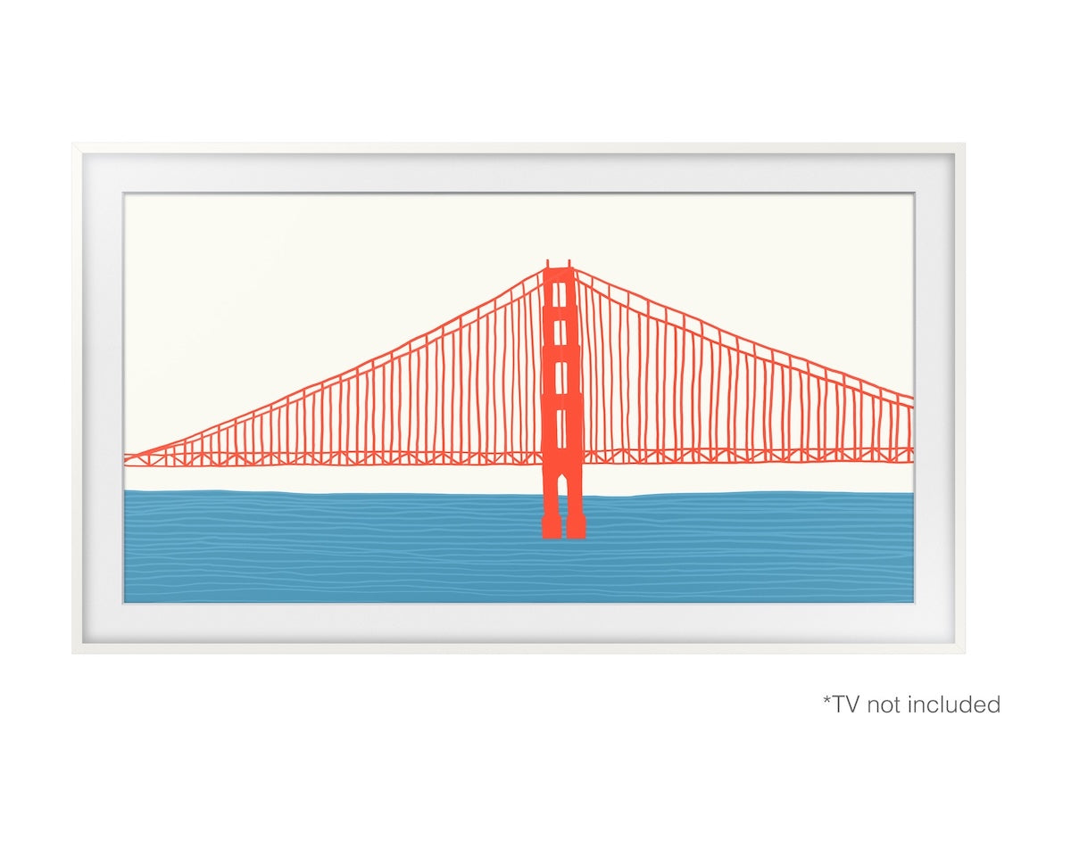 Marco magnético Samsung VG-SCFA85WTBRU para The Frame 85” - Caja Reciclada