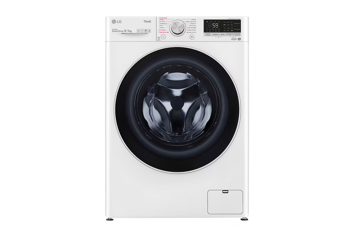 Lg Lavadora/ Secadora Wd9Wvc4S6.Abwpecl - Open Box