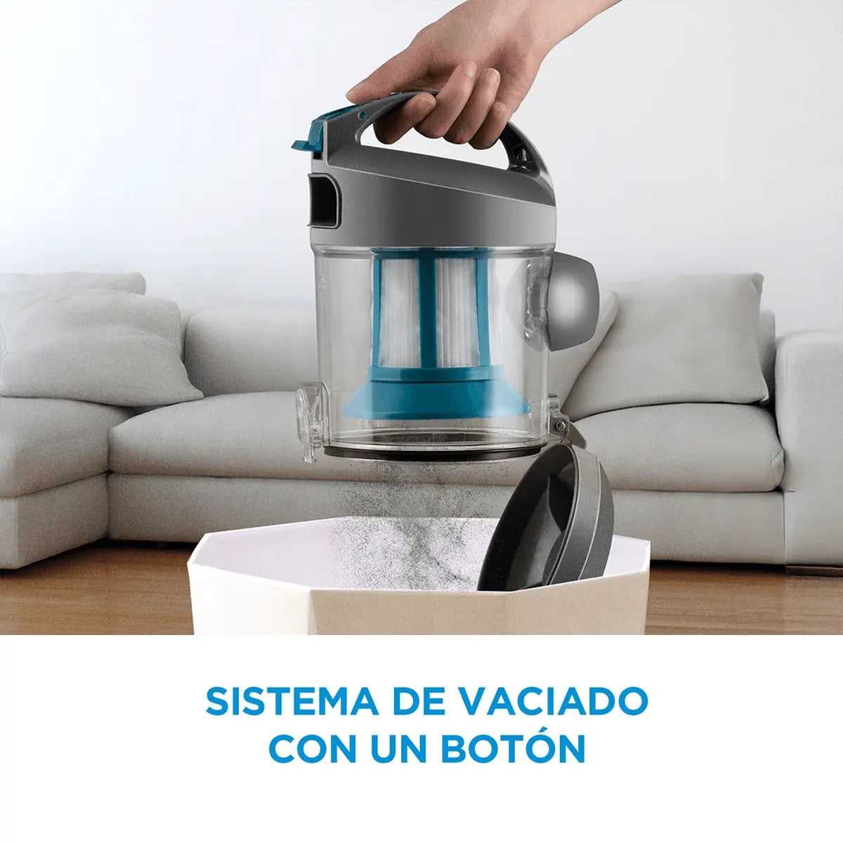 Aspiradora de Arrastre 12K (1,5 L, 1000 W)