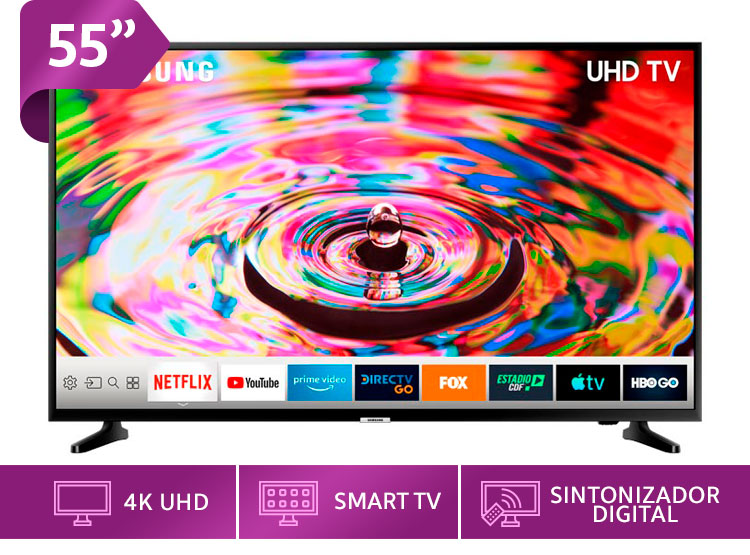 Smart TV Samsung UHD 55" NU7095