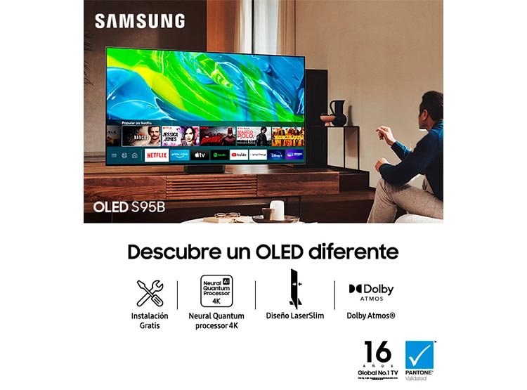 Smart TV Samsung Neo QLED 55" S95B Series