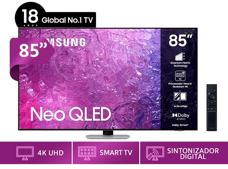 Smart TV Samsung Neo QLED 85" QN90C Series