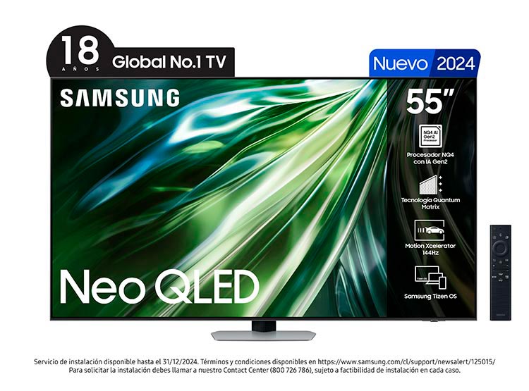 Smart TV Samsung QLED 55" QX1 Series