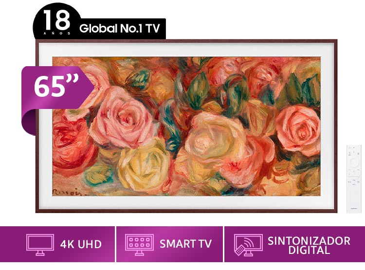 Smart TV Samsung The Frame 65" LS03D Series