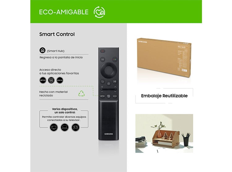 Smart TV Samsung UHD 55" AU7000 Series - Open Box