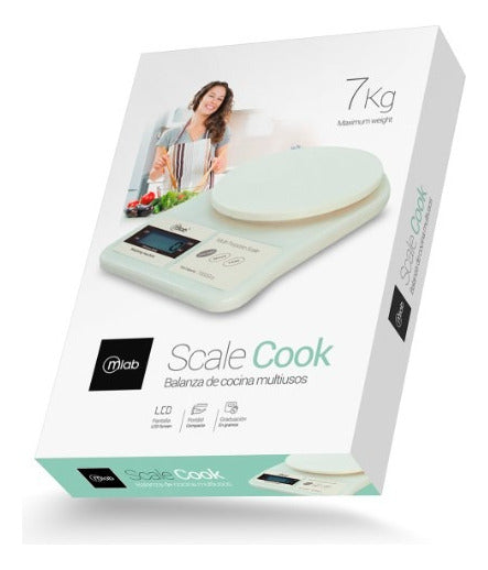 Balanza De Cocina Multiusos Scalecook 7kg.
