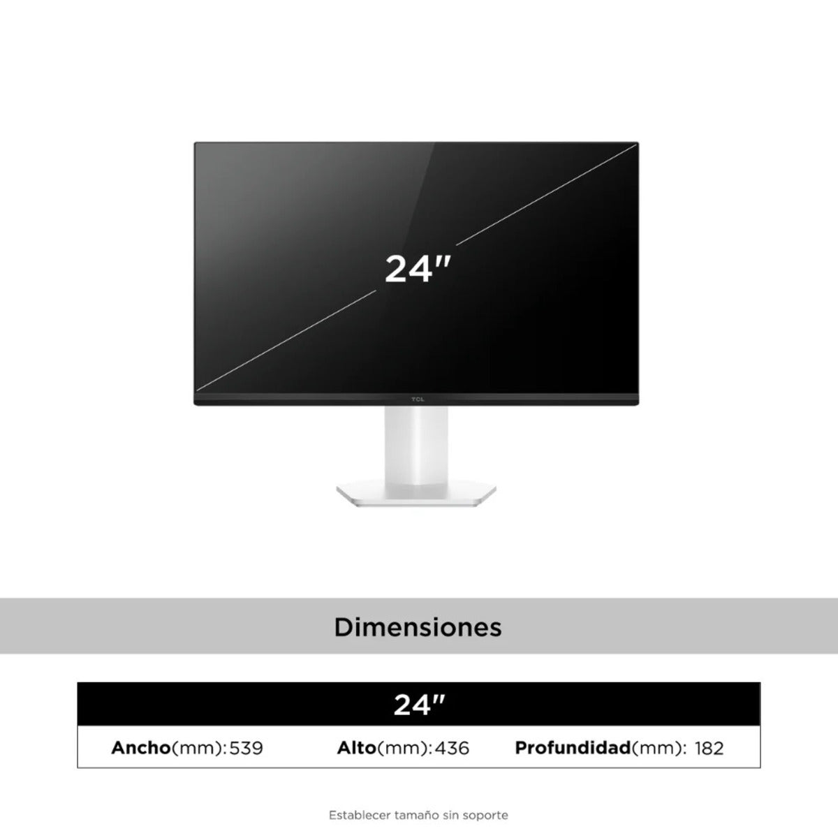 Monitor TCL 24G54 24" Mini LED Full HD 100Hz