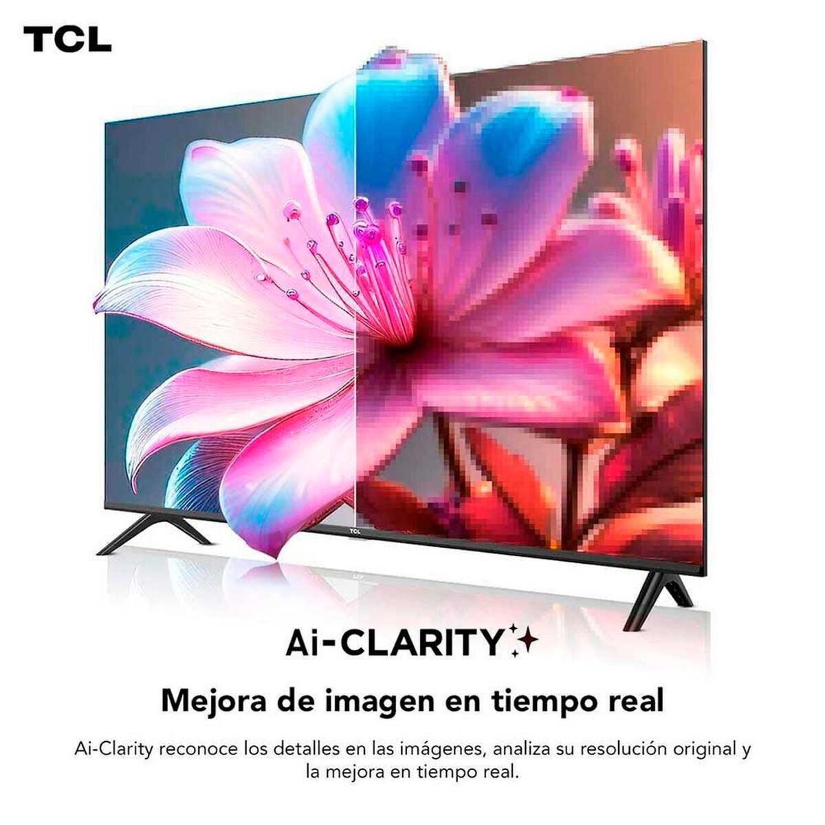 Smart TV TCL 32S4500A 32” HD Android TV con HDR - Open Box